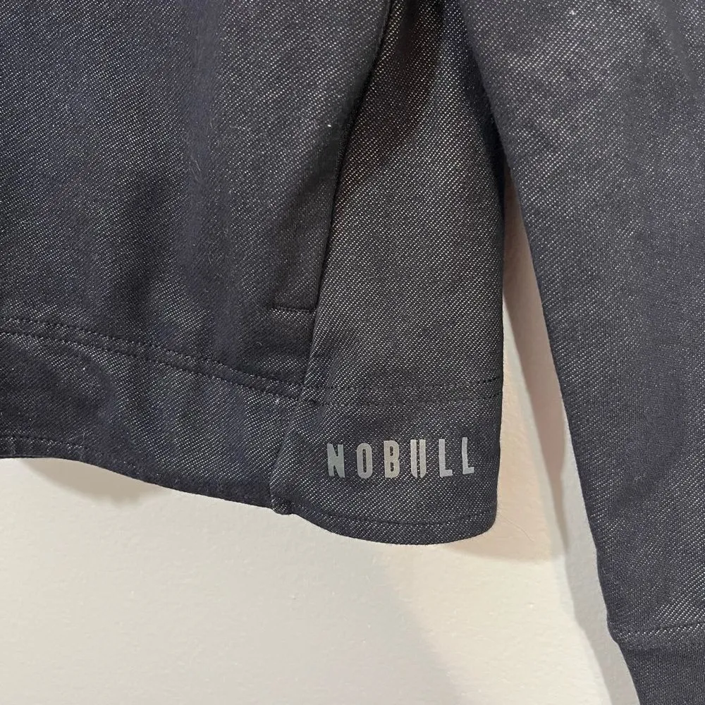 NOBULL Women's Twill Zip Up Jacket Deep Midnight - Image 3