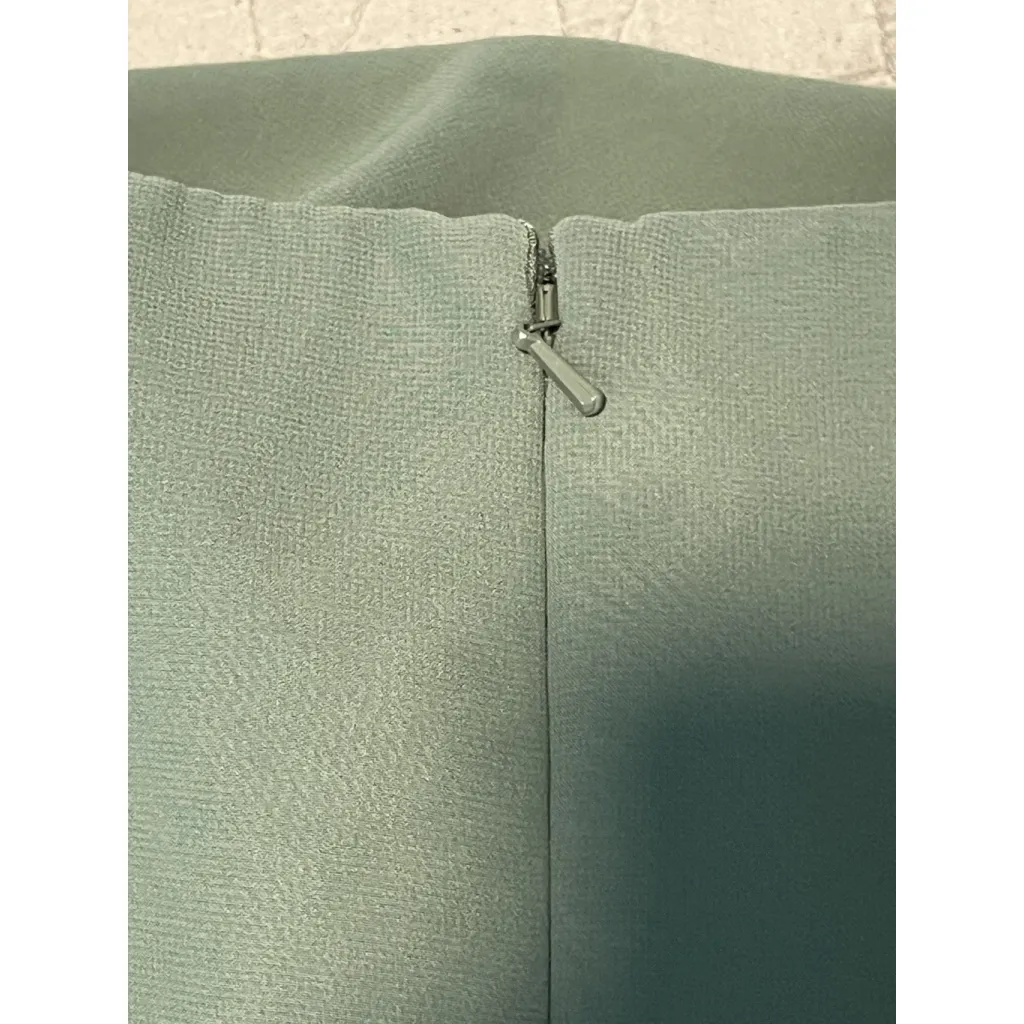 Revelry Parker Chiffon Jumpsuit Womens Size 14 Mint Green Sleeveless Slouch Neck - Image 9