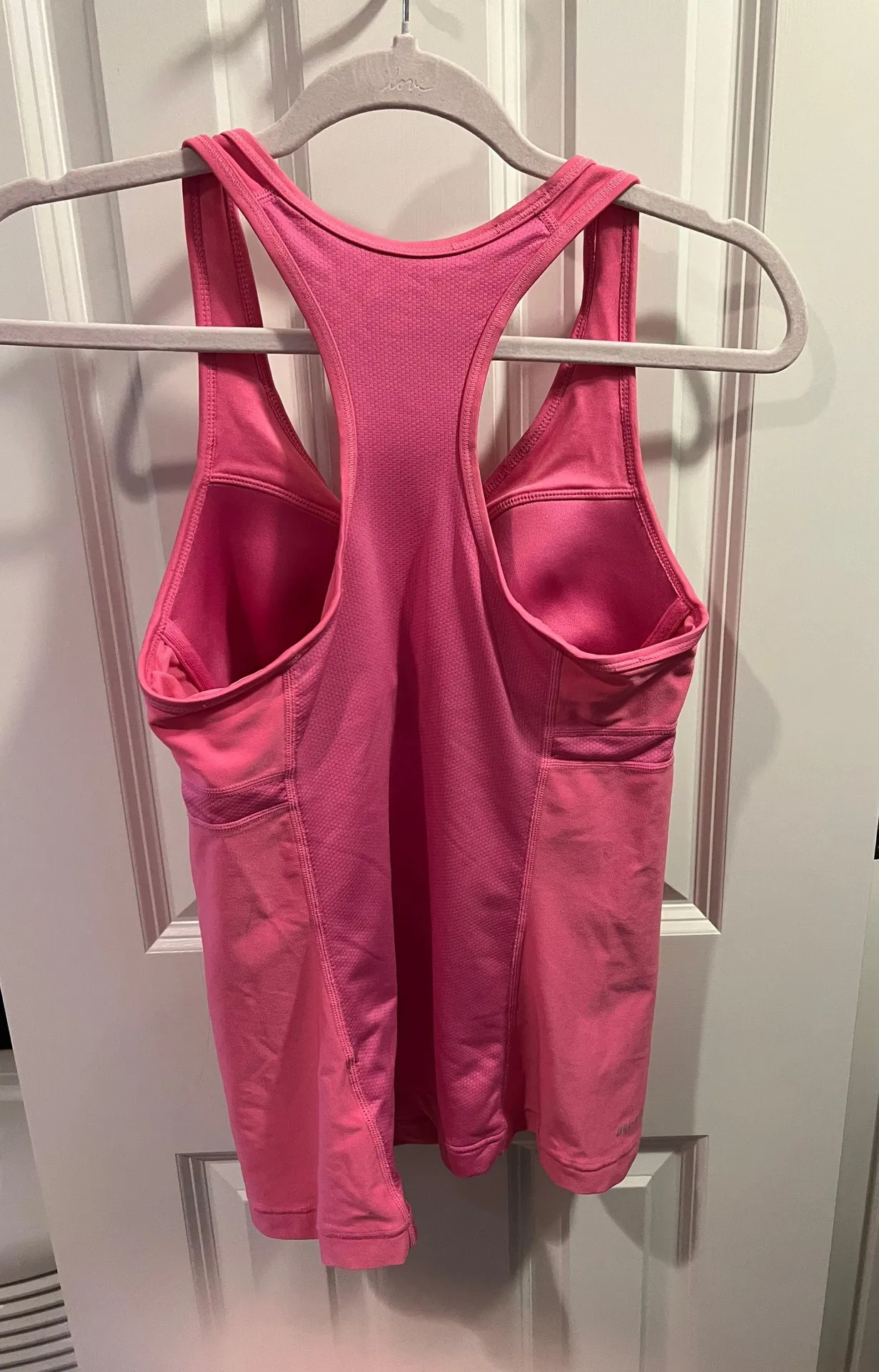 Nike Medium  Dri-Fit Pink Workout Tank - Image 3