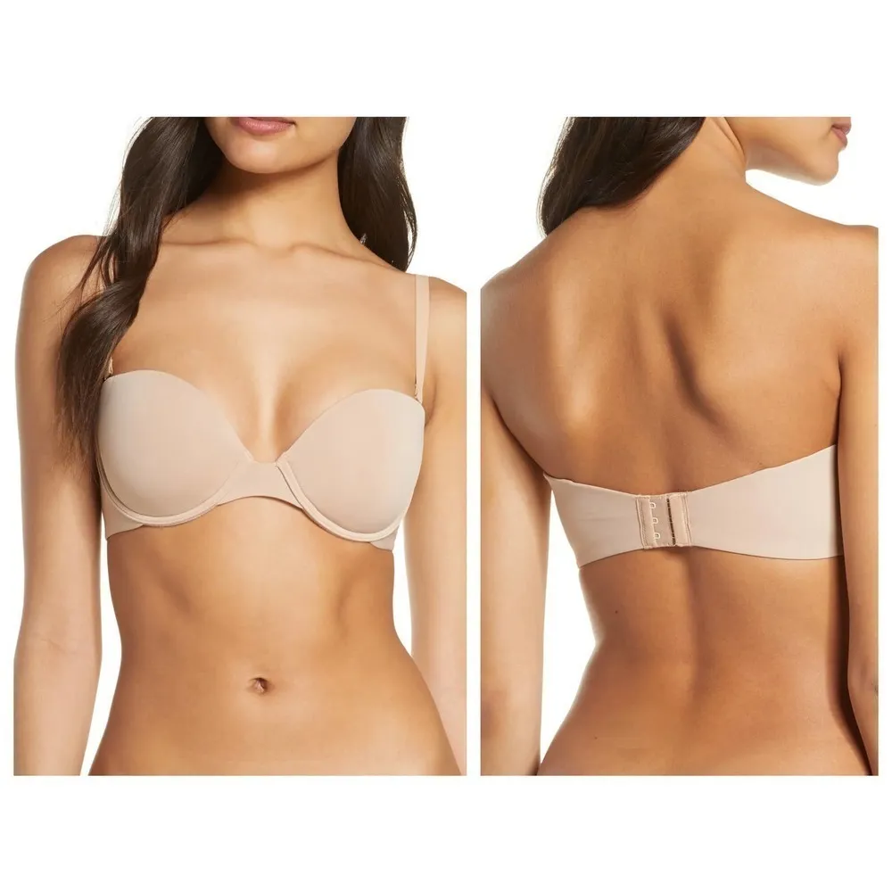 NATORI MINIMAL STRAPLESS BRA W/ Straps (32DD) - Image 2