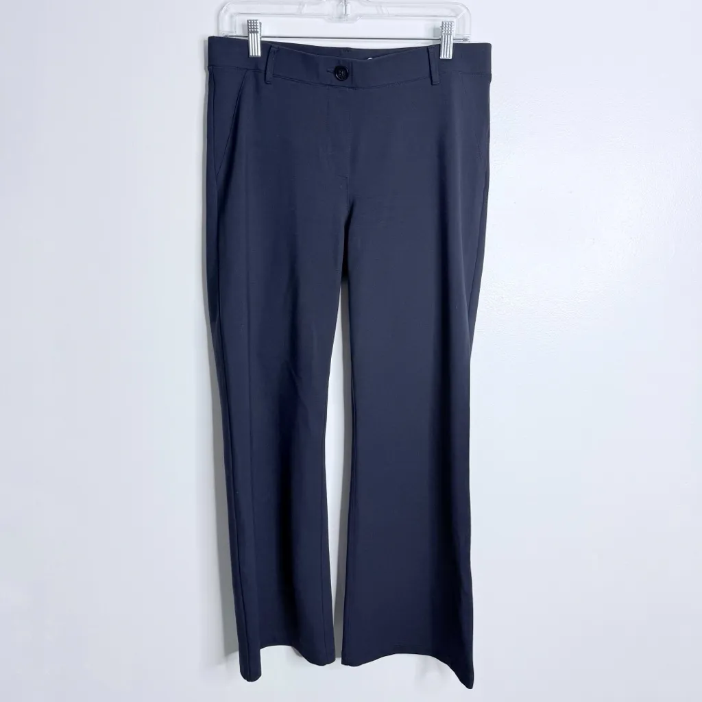 NWOT Betabrand Classic Dress Pant Yoga Pant Bootcut Navy Large Petite‎ - Image 2