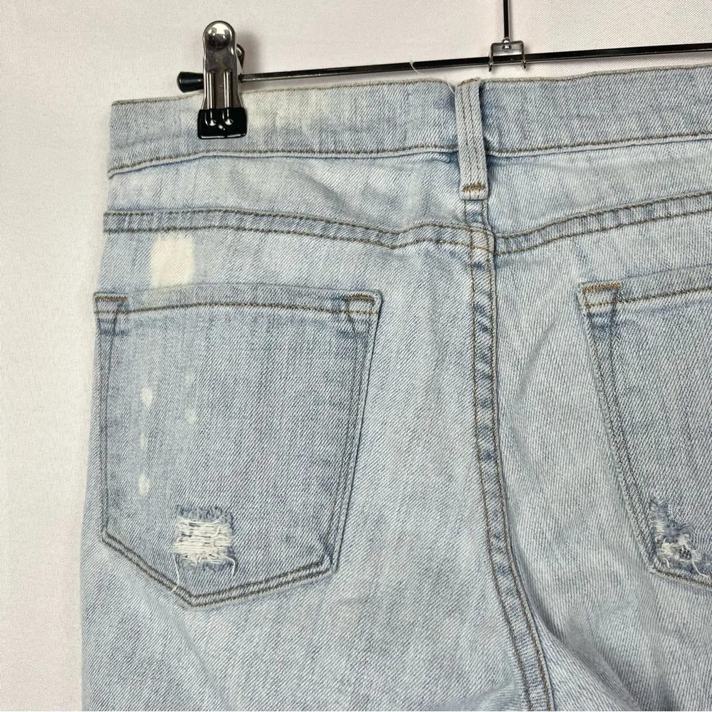 Frame Le Skinny De Jeanne Distressed Light Wash Skinny Jeans 26 - Image 5