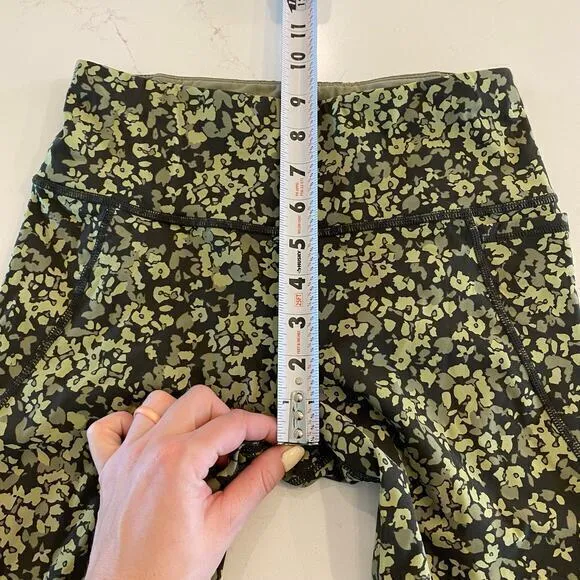 Sweaty Betty Power 7/8 Length Leggings‎ Green Floral Size XS - Image 8