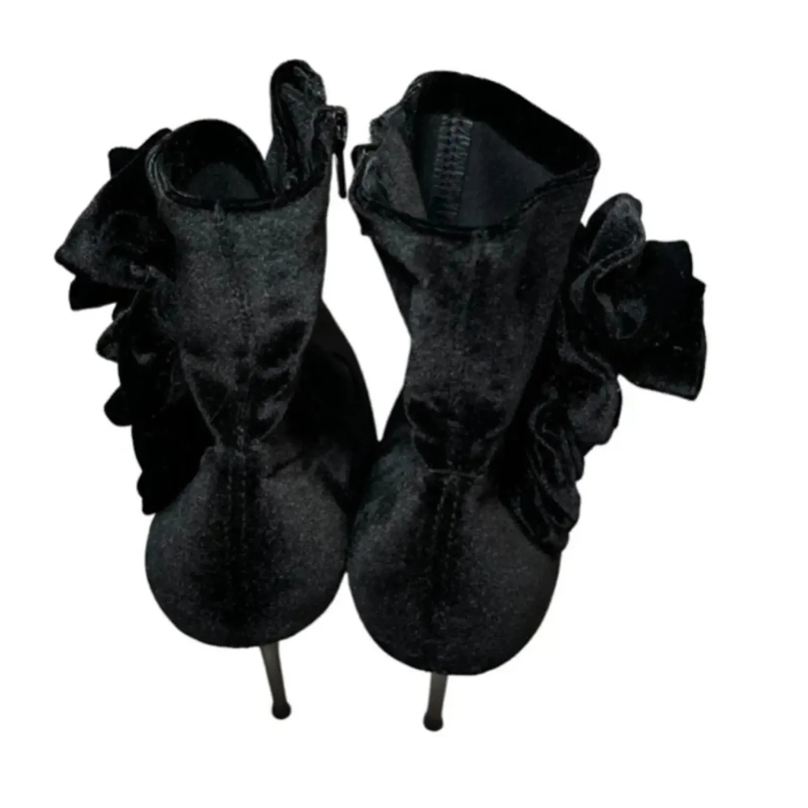 JEFFREY CAMPBELL Florette Velvet Stiletto Bootie Size 5.5 New w/ Tag MSRP $165 - Image 6