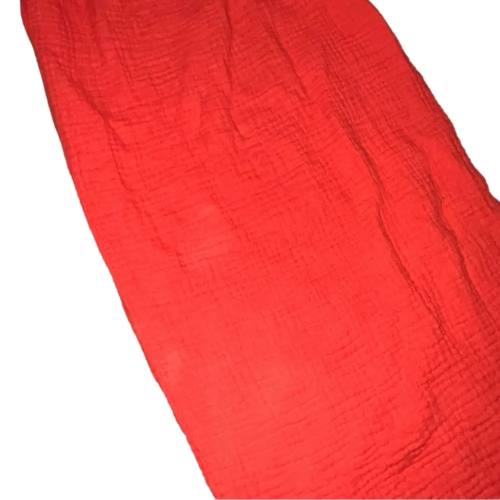 Young Fabulous & Broke On The Road Abigail Red Orange Wide Leg Side Slit Pants - Image 8