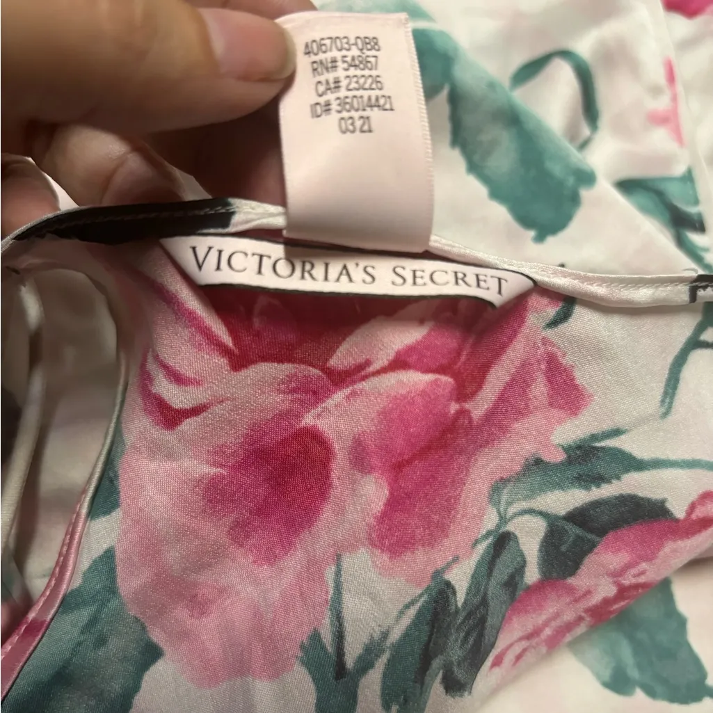 Victoria’s Secret‎ Floral Camisole Tank Top Size Large - Image 9