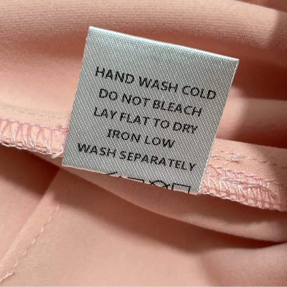 NWT Super‎ Down Aubrey Off-Shoulder Jumpsuit Pastel Pink Size MEDIUM - Image 8