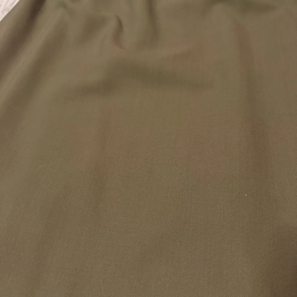 Jones New York Size 18W Olive Green Wool Straight Pencil Skirt NWT - Image 2