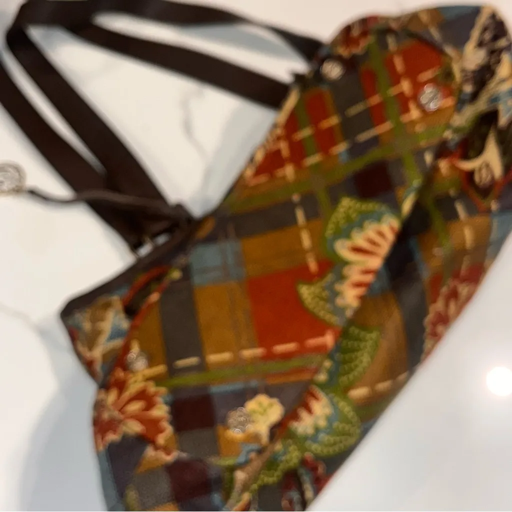 SPARTINA 449 DAUFUSKIE ISLAND LARGE PLAID TOTE BAG - Image 5