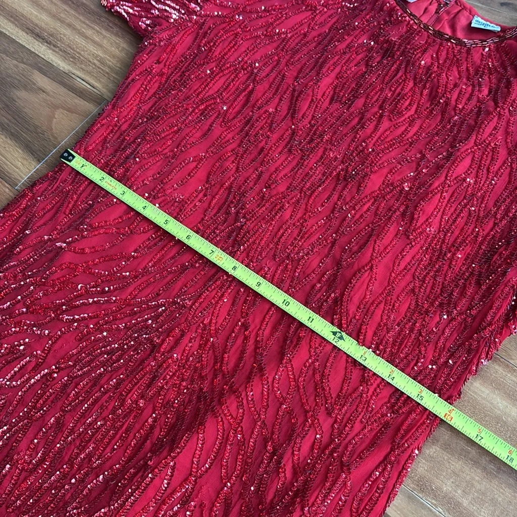 Vintage Laurence Kasar silk dress - Image 6