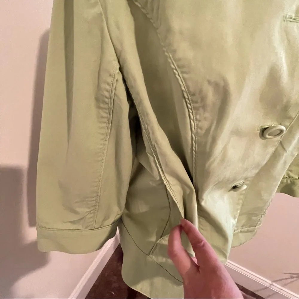 Cold water Creek Jacket/Blazer.‎ Celery/Green Size 16 Green - Image 6