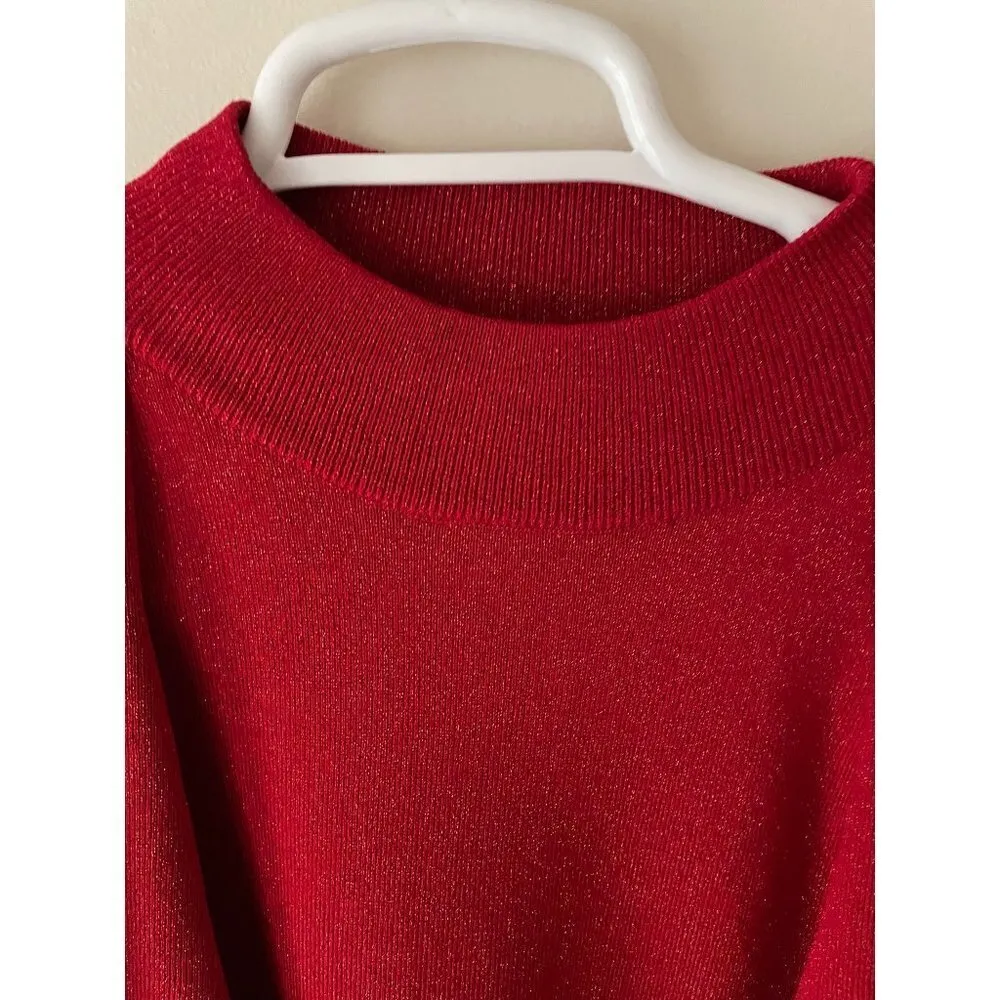 INC Cold shoulder Cut Out / ballon puff sleeve dress NWT - Image 6