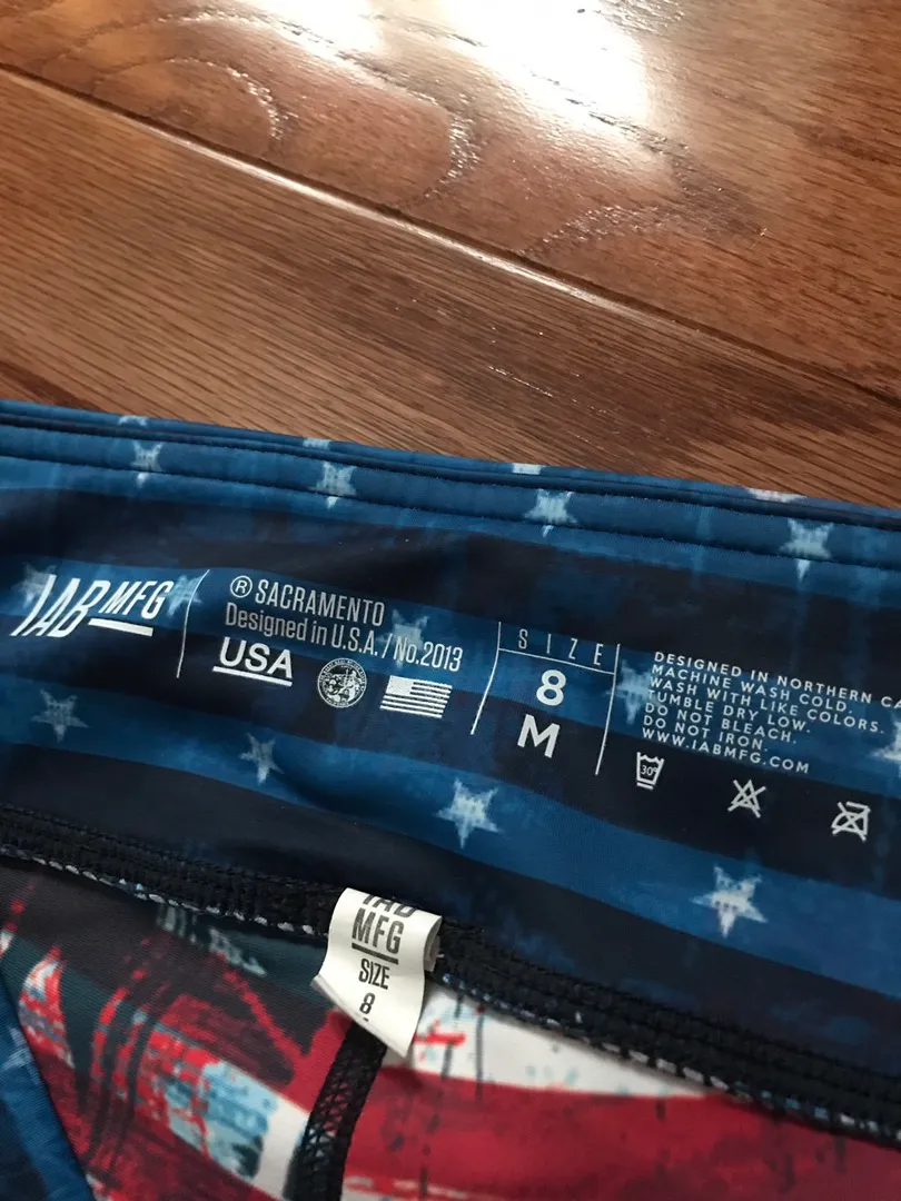 IAB MFG Athletic Spandex Shorts Multiple Size M - Image 4