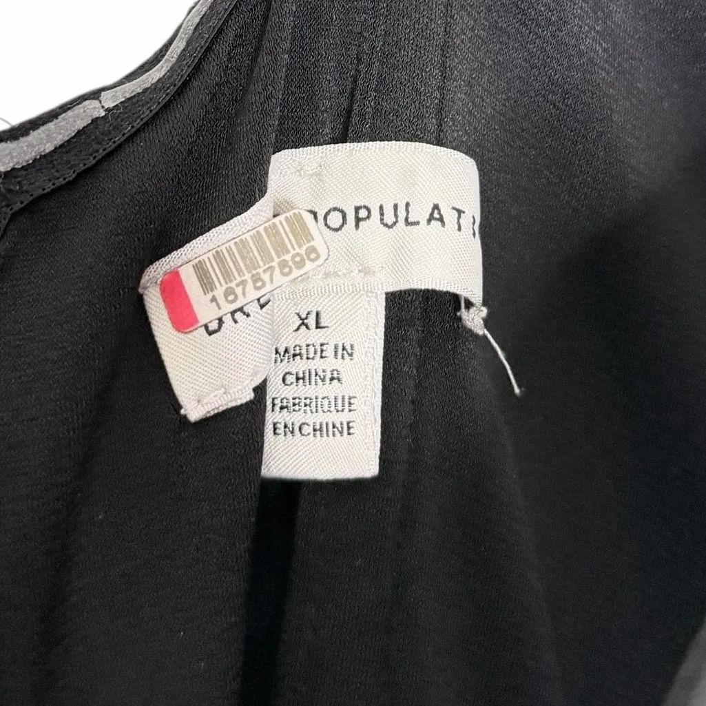 Dress The Population Gabrielle Dress Black Satin - Image 4