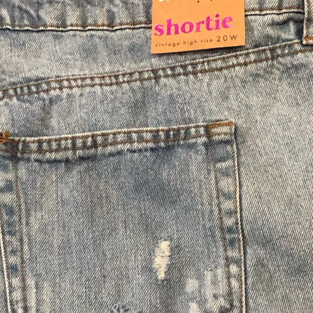 Vanilla Star Vintage High Rise Shortie Shorts Women’s 20W New NWT - Image 5