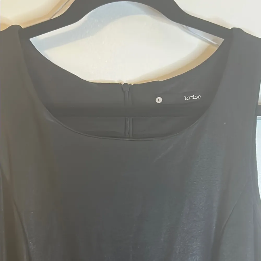 REVOLVE Krisa Black Midi Dress - Image 3