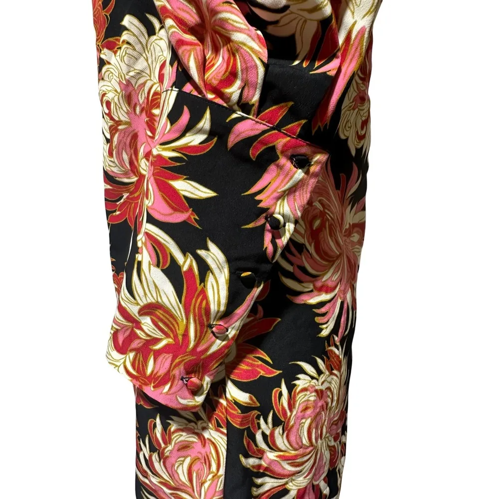 Who What Wear Wallpaper Mums Highneck XSmall Dress - Image 5