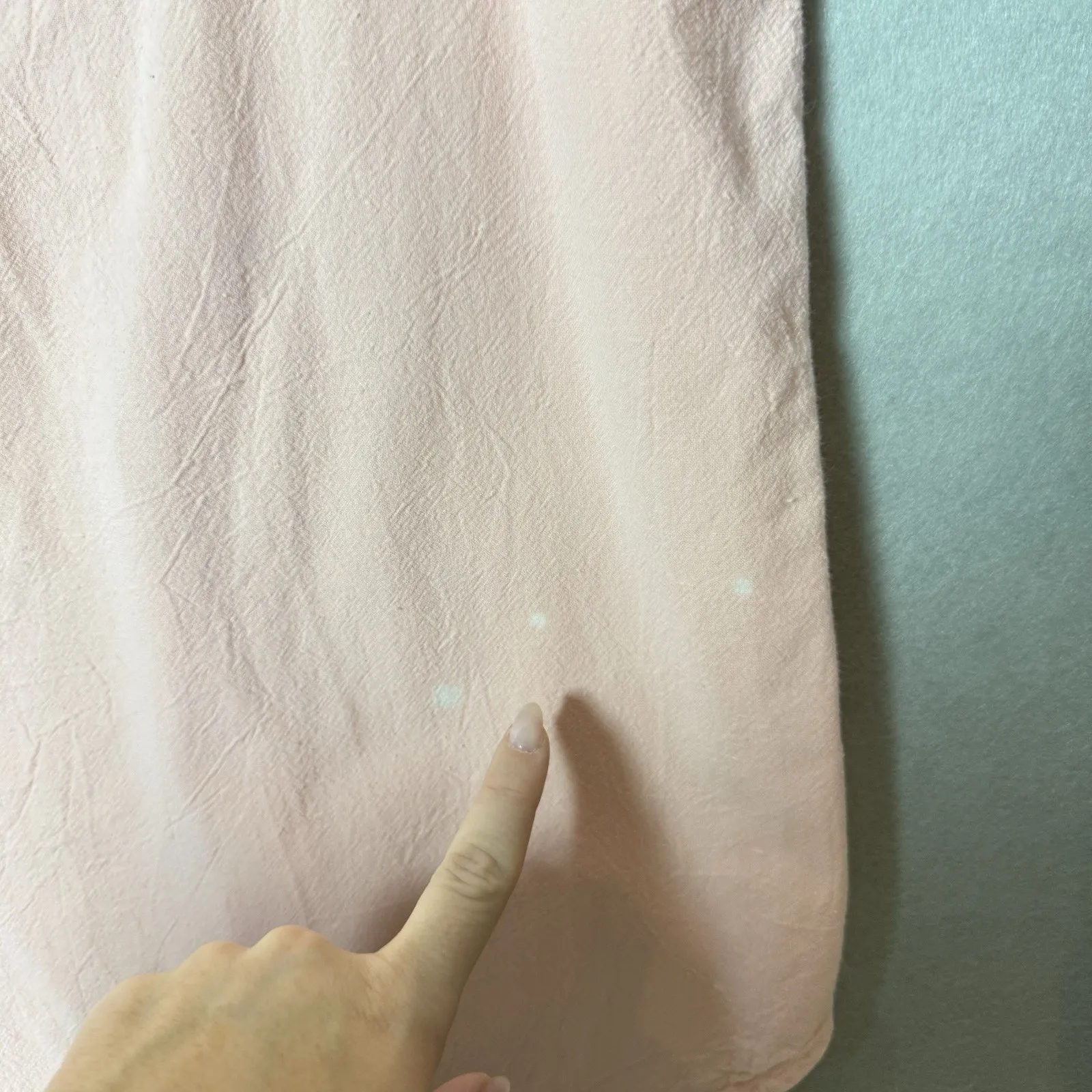 At Last Henley Tank Top 100% Cotton Sleeveless Boho Chic Tank Top Large - Image 9