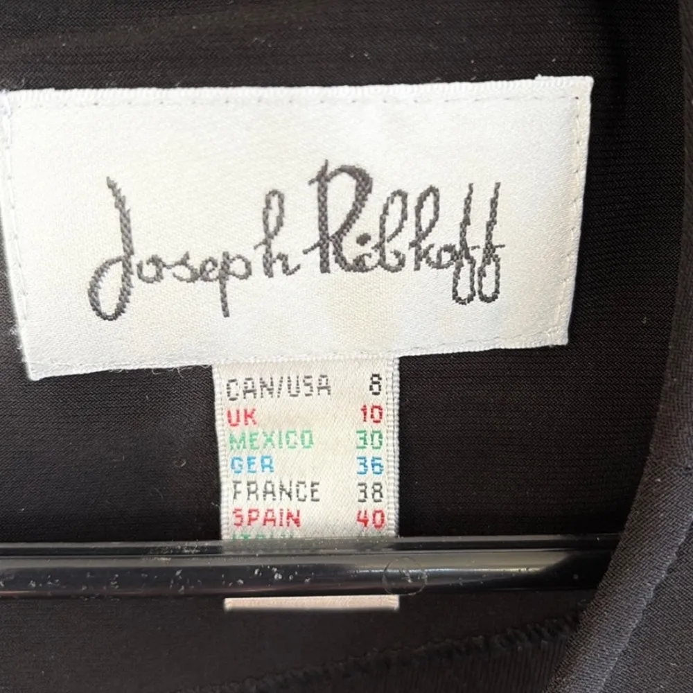 EUC Joseph Ribkoff Textural Illusion Shoft Dress Size 8 - Image 2