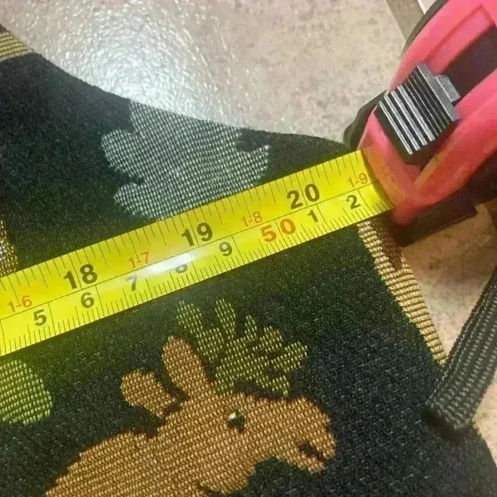 Vintage tapestry vest Camping Mountain Life Size Large Black - Image 6