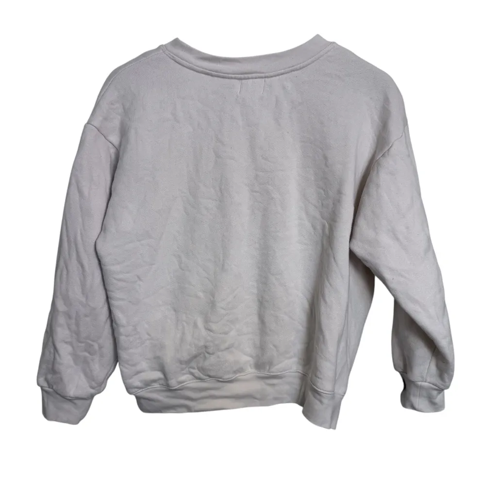 Sundry Side Zip Black Stripe 100% Cotton Pullover Hoodie Size 3 - Image 9