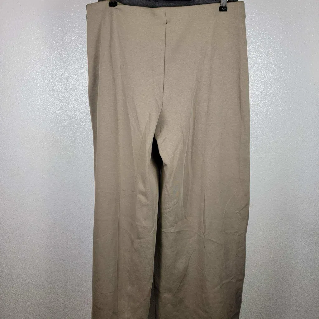 Future Collective Tan Super Wide Leg Pants Size XL - Image 2