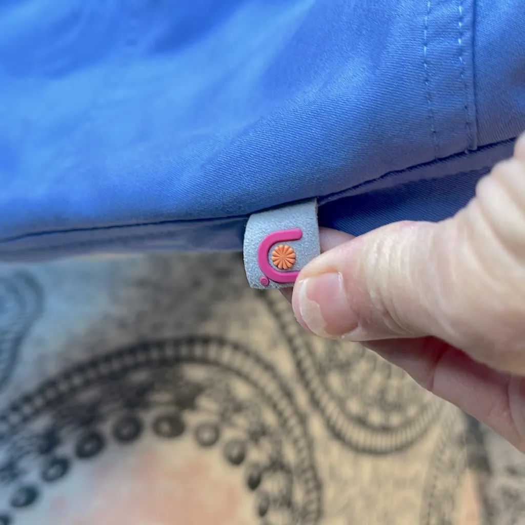 Urbane Ultimate Scrubs Pants XS Tall Periwinkle Blue - Image 4