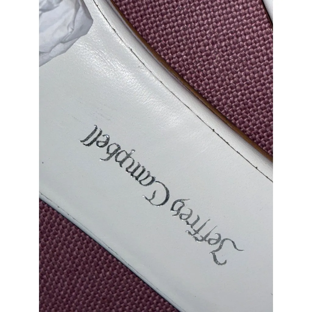 Jeffrey Campbell Vellum Sandals in White 9 Womens Leather flat slides - Image 7