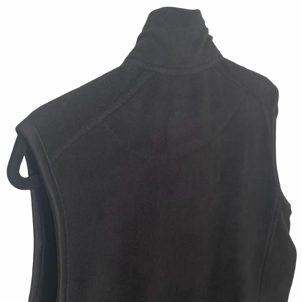 new Cutter & Buck 𖦹 Full Zip Soft Warm Cozy Fleece Vest 𖦹 Black - Image 7