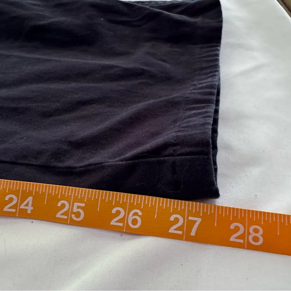 J Jill Navy Blue Cargo Pants Size 12 Cotton Slightly Tapered Casual High Waist - Image 5