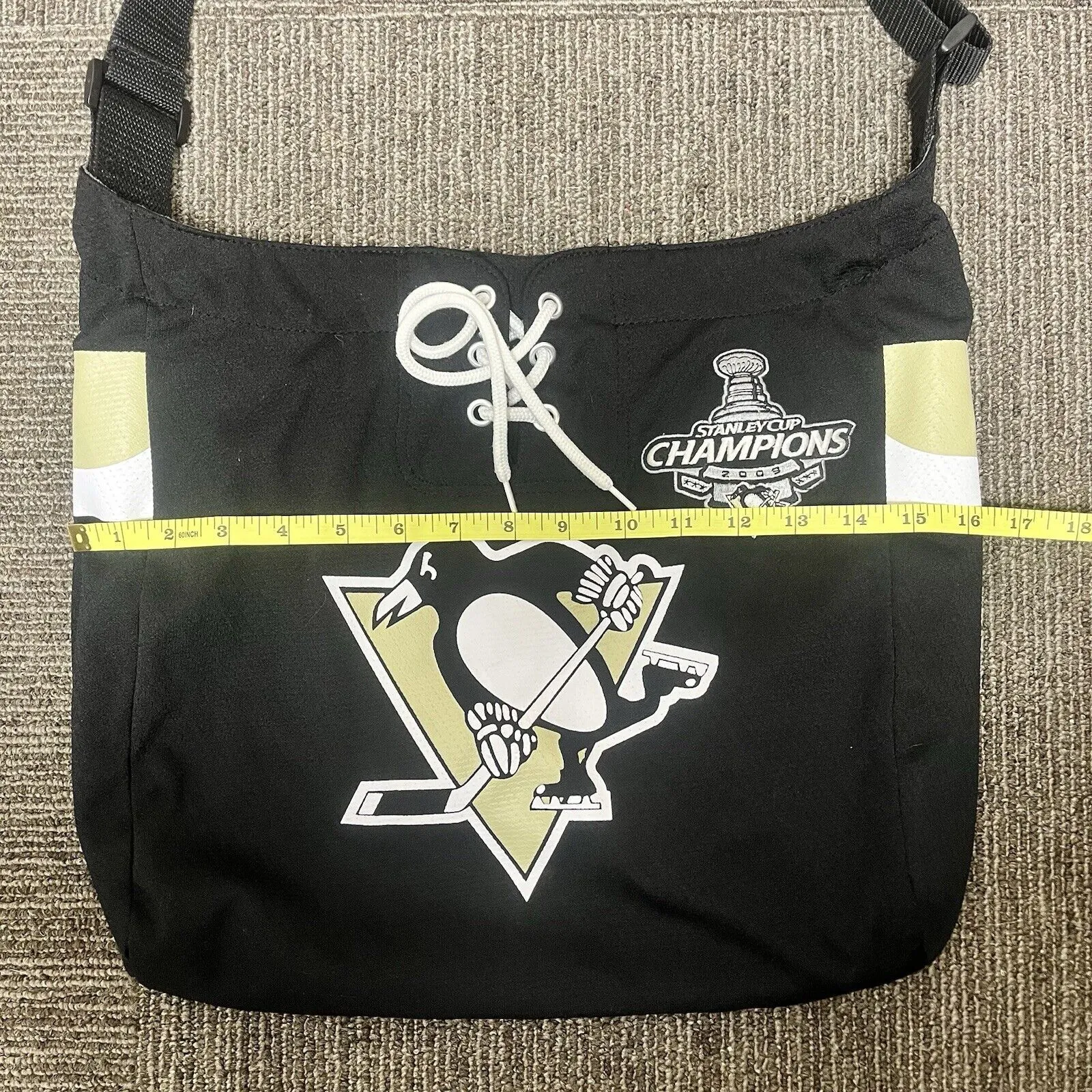 Pittsburgh Penguins Jersey Tote Bag - Image 2
