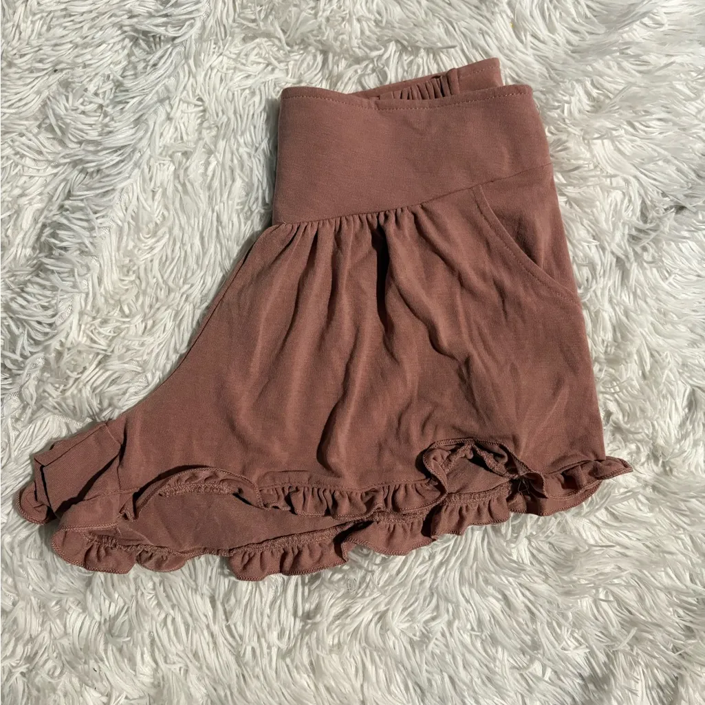 POL  Medium Mauve Ruffled Shorts‎ - Image 6