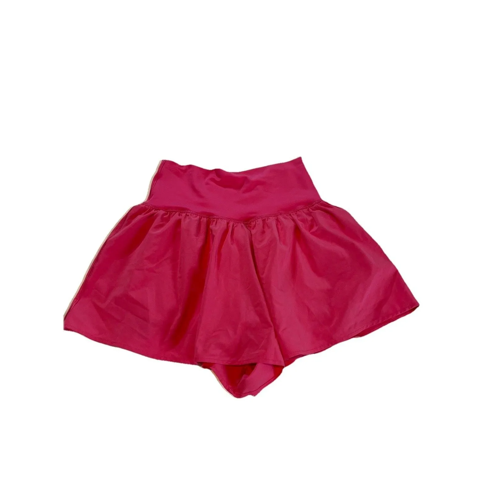 OFFLINE by Aerie Pleated Skort S Pink Active Skirt Built-In Shorts V Waist - Image 2