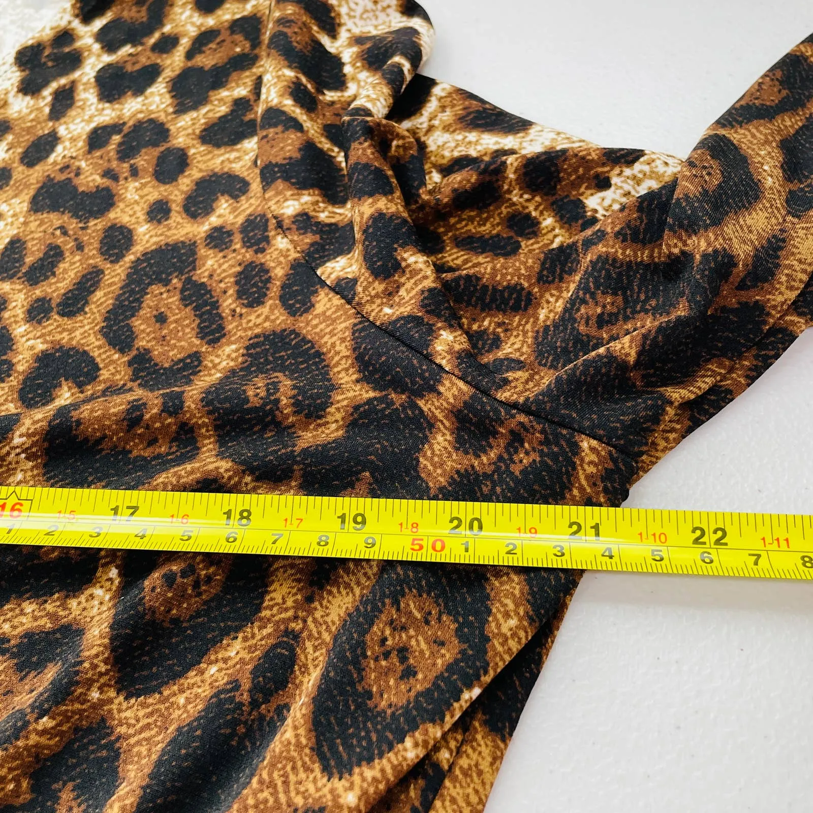 NWOT Guess Leopard Print Blouse - Image 9