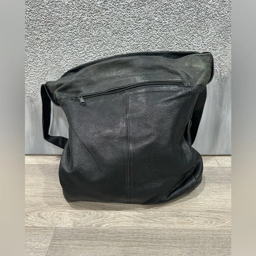 Del Lungo Made in Italy Purse Black - Image 4