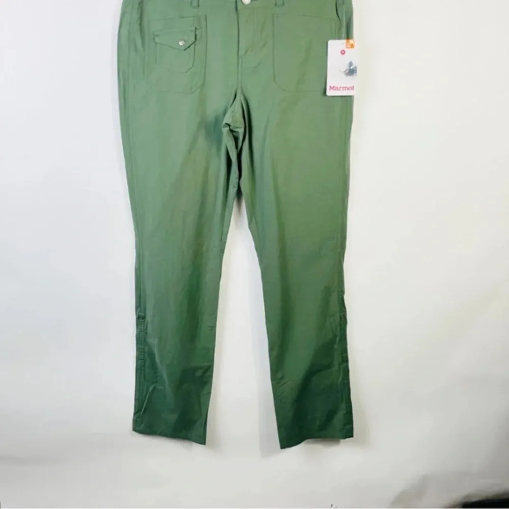 Marmot‎ Crocodile Green Lainey Hiking Pant Size 4 - Image 4