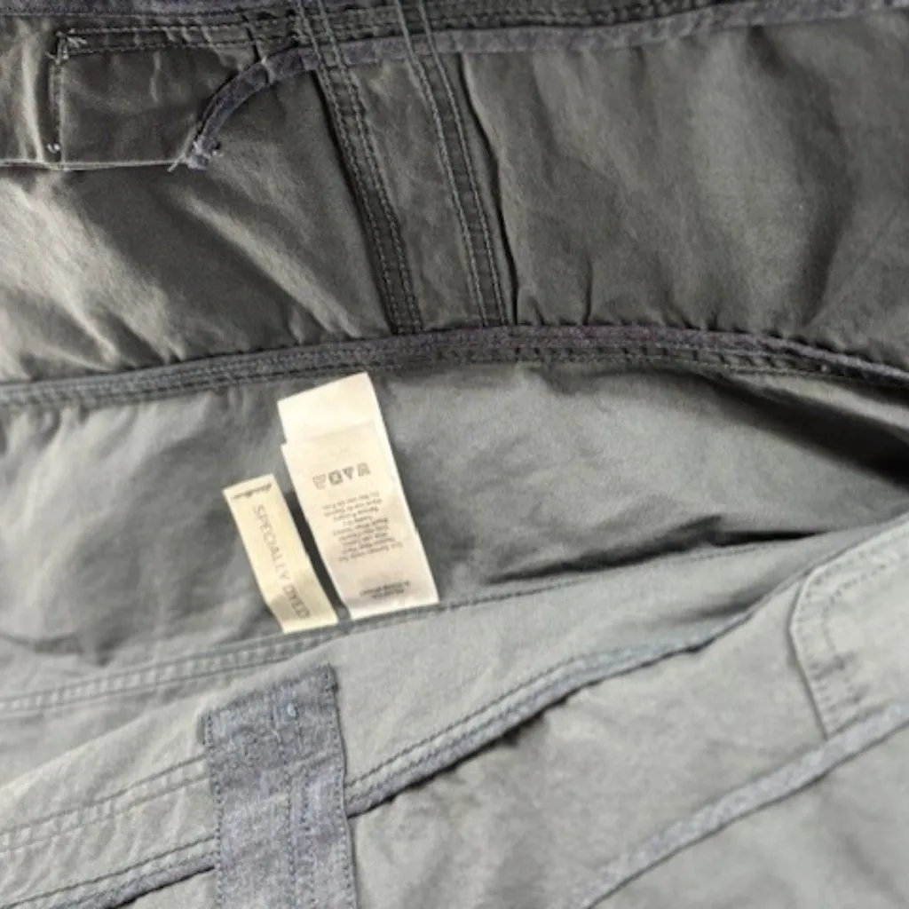 Eddie Bauer Blazer Jacket Sz T6 Blue Legend Wash Utility Tailored Modern City - Image 8