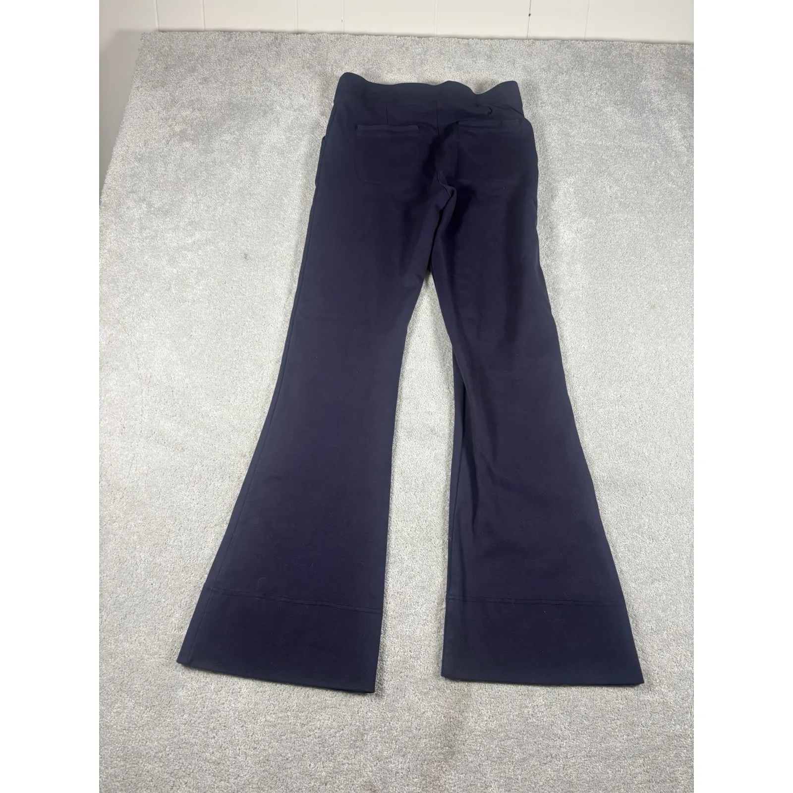 betabrand Flare Leg Dress Yoga Pants ink (navy) pockets large - Image 7