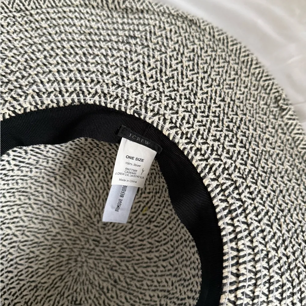 JCrew 100% straw summer vacation hat - Image 2