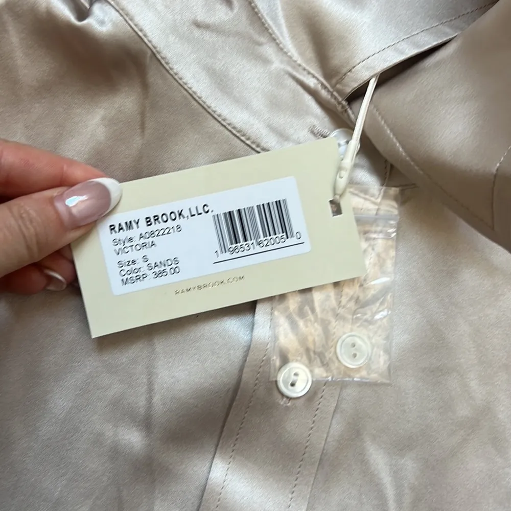 Victoria Button Up in Sand - Image 2