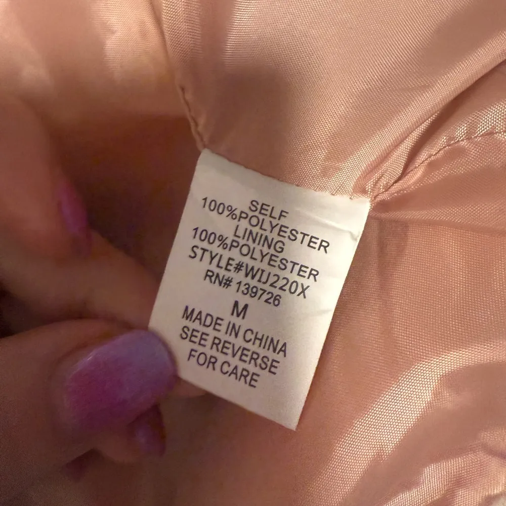 Wild Honey Black and Cream Teddy Jacket Plush Faux Fur - Image 6