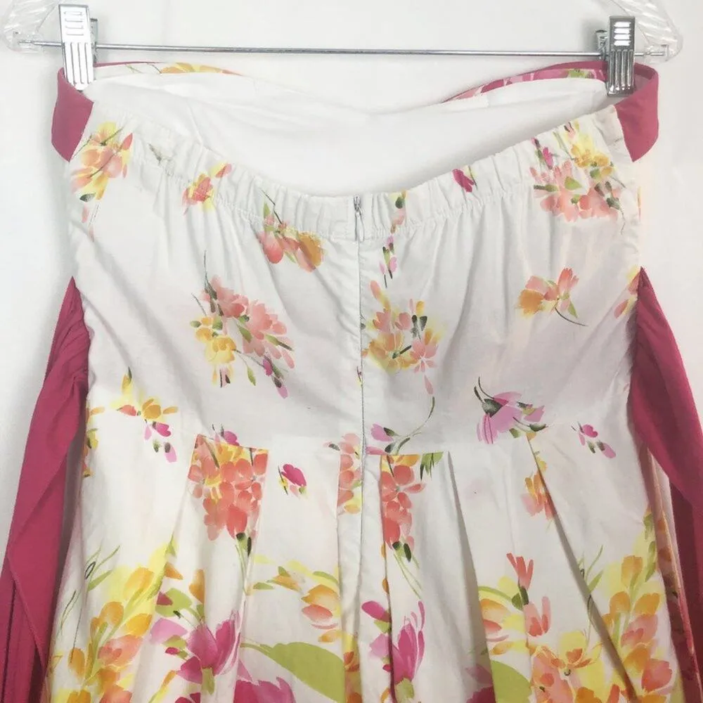 Y2K Vintage Trixxi Dress Size 9 Sweetheart Floral Empire Fairy Wedding Guest - Image 7