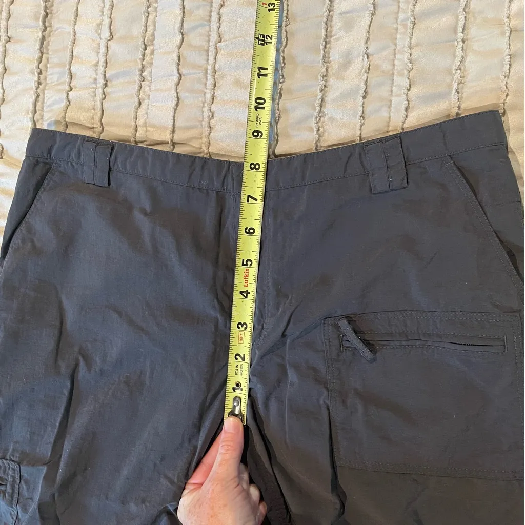 The North Face Dark Grey Cargo Cropped Capri Pants 6 Mid Rise Utility Gorpcore - Image 10