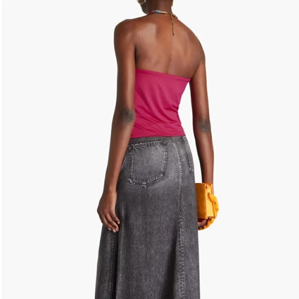 #24 NWT Veronica Beard Akeeva Top in Fuchsia - Image 2