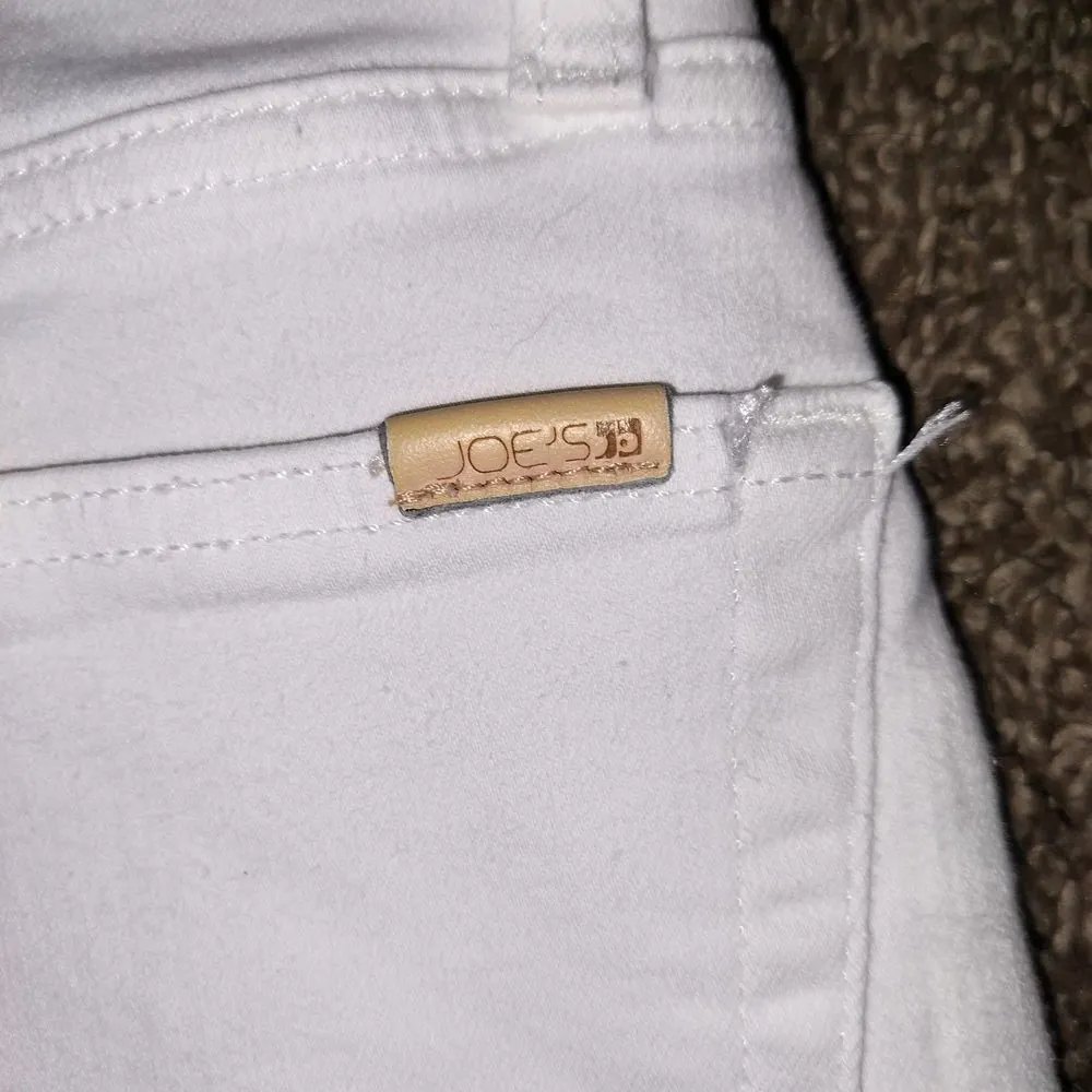 Joe's Jeans White Ankle Cropped Denim - Image 4