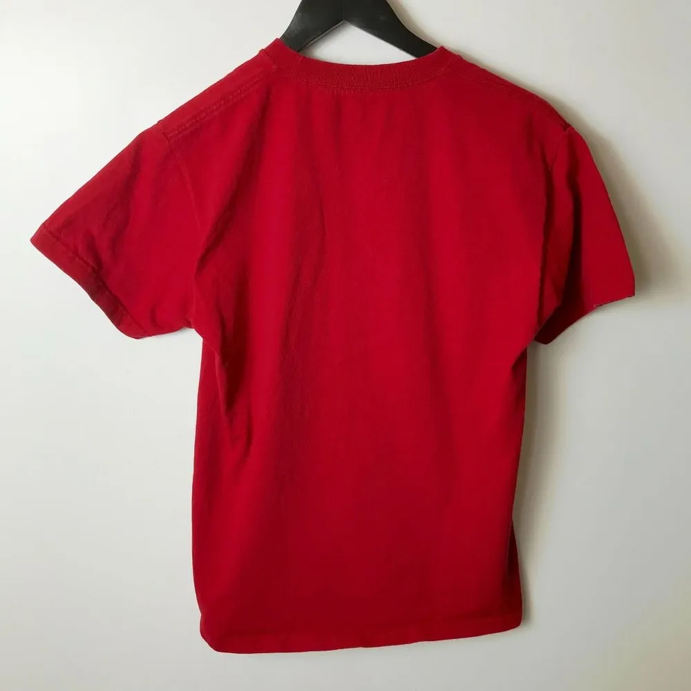 Beers University T Shirt Classic Statement Graphic Tee Short Sleeve Medium - Image 3