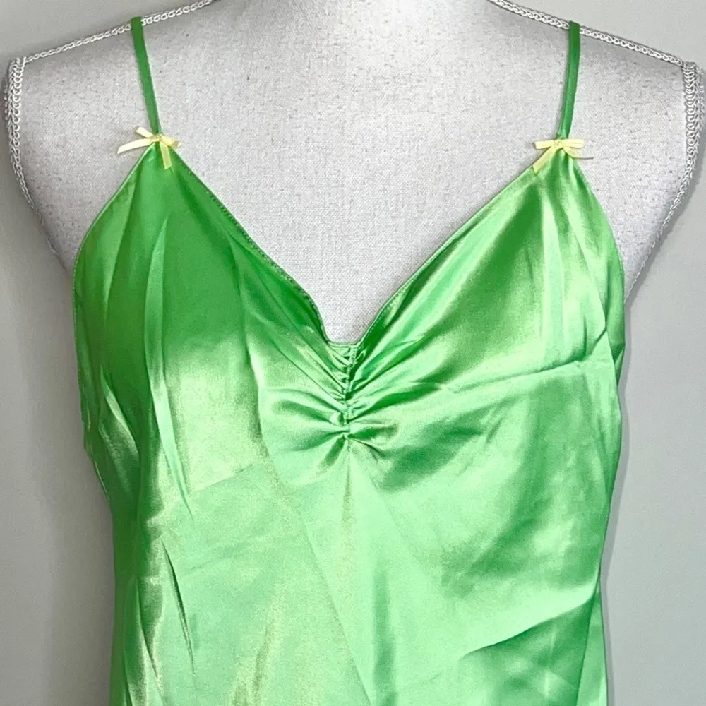 Victoria’s Secret Y2K Fairy Green Slip Dress - Image 2