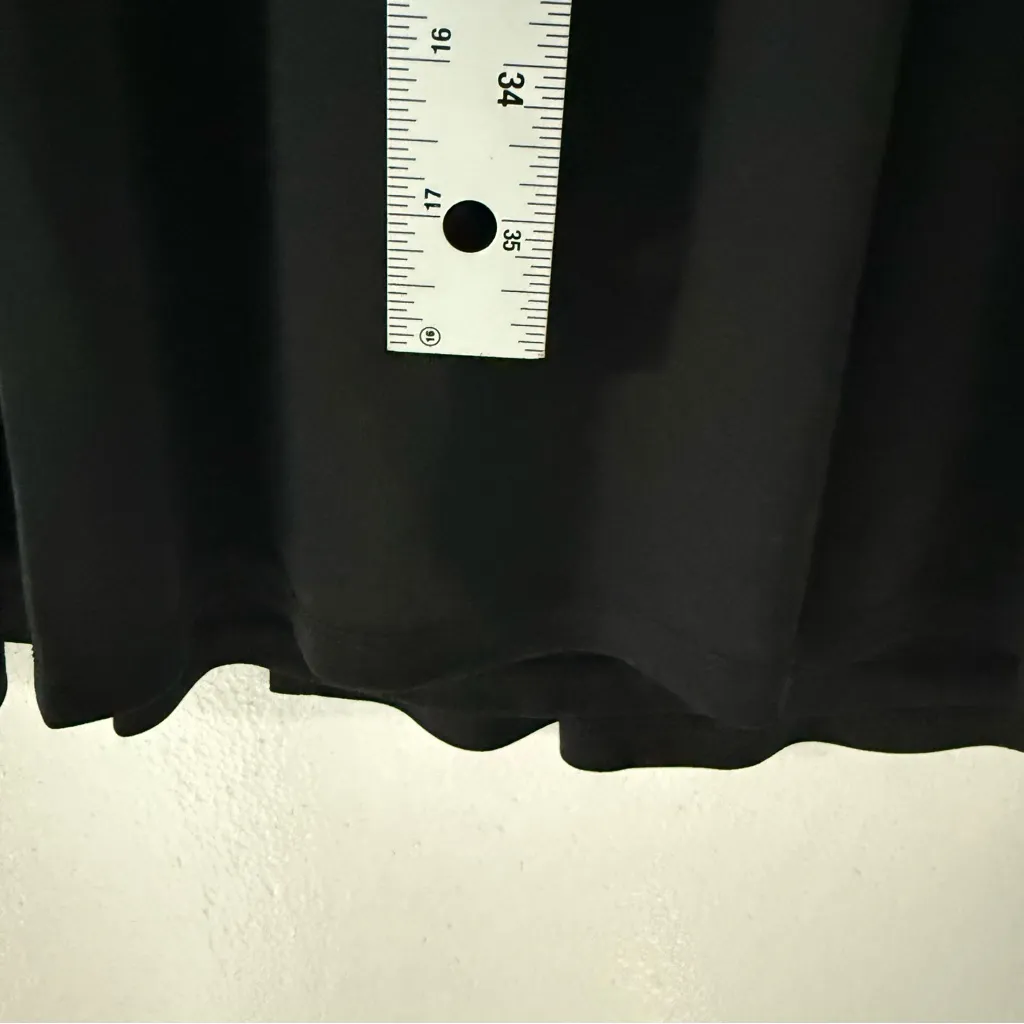 Lauren Ralph Lauren Dress Women 14 Black Jersey A - Image 11