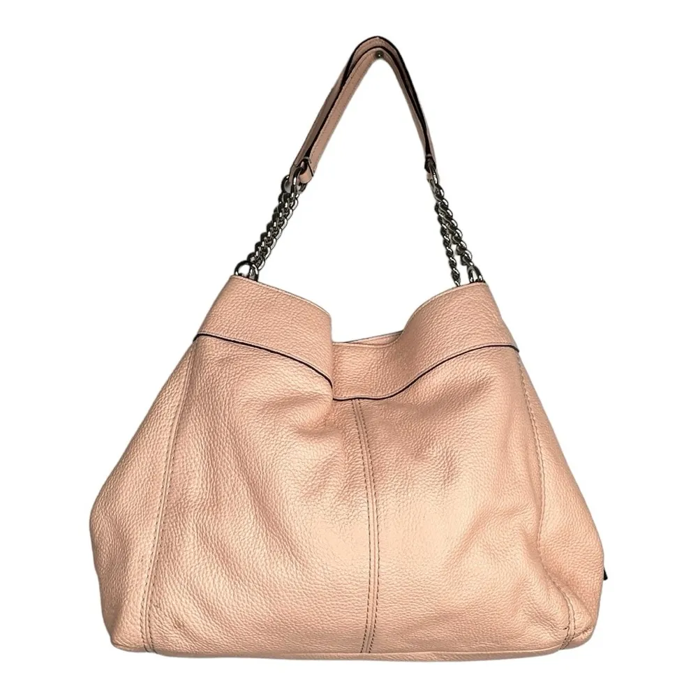 Coach  Pebbled Leather‎ Pink Purse - Image 4