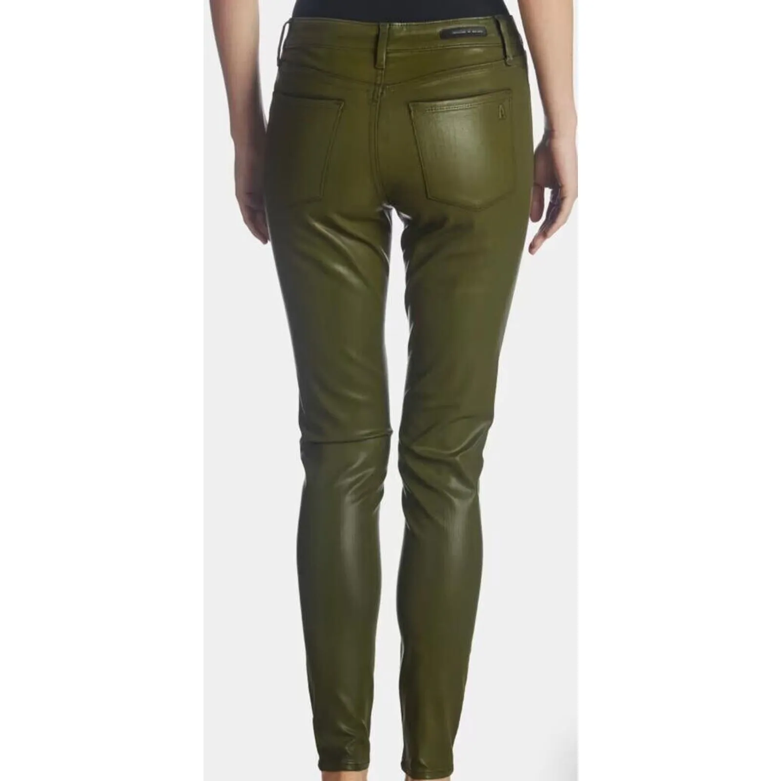 Articles of Society Women Hilary High Rise Ankle Skinny‎ Pant Size 28 Brown-tan - Image 2